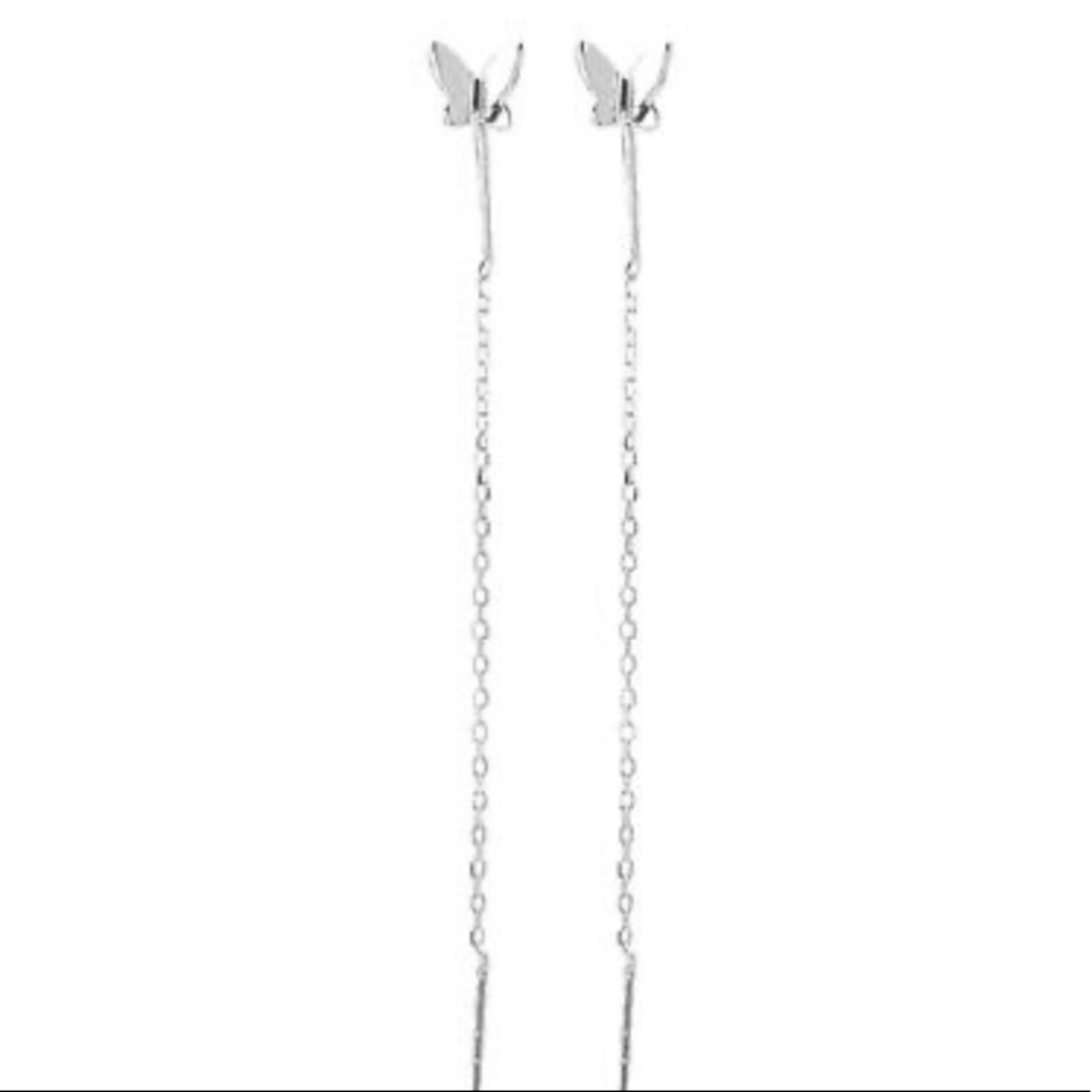 New 925 Sterling silver/18k gold plated earrings - Picture 6 of 8